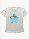 The Simpsons Maggie Star Snow Suit Womens Straight Fit T-Shirt, OATMEAL, hi-res