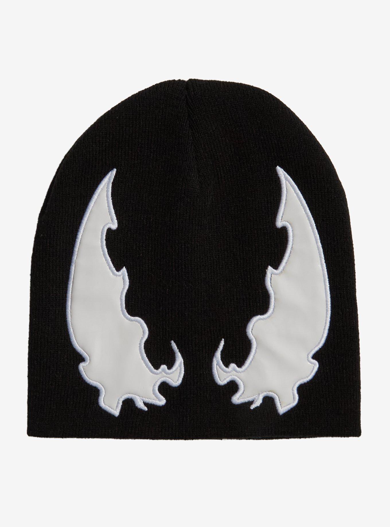 Venom Beanie Knit Hat Cap Slouchy Skull Unisex Plain Winter