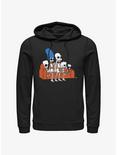 The Simpsons Skeleton Family Couch Hoodie, BLACK, hi-res