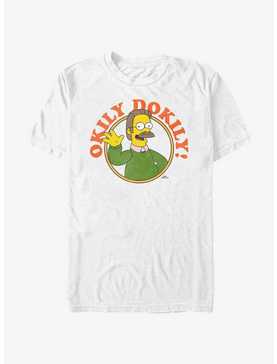 The Simpsons Okily Dokily Ned Flanders T-Shirt, , hi-res