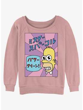 The Simpsons Mr. Sparkle Womens Slouchy Sweatshirt, , hi-res