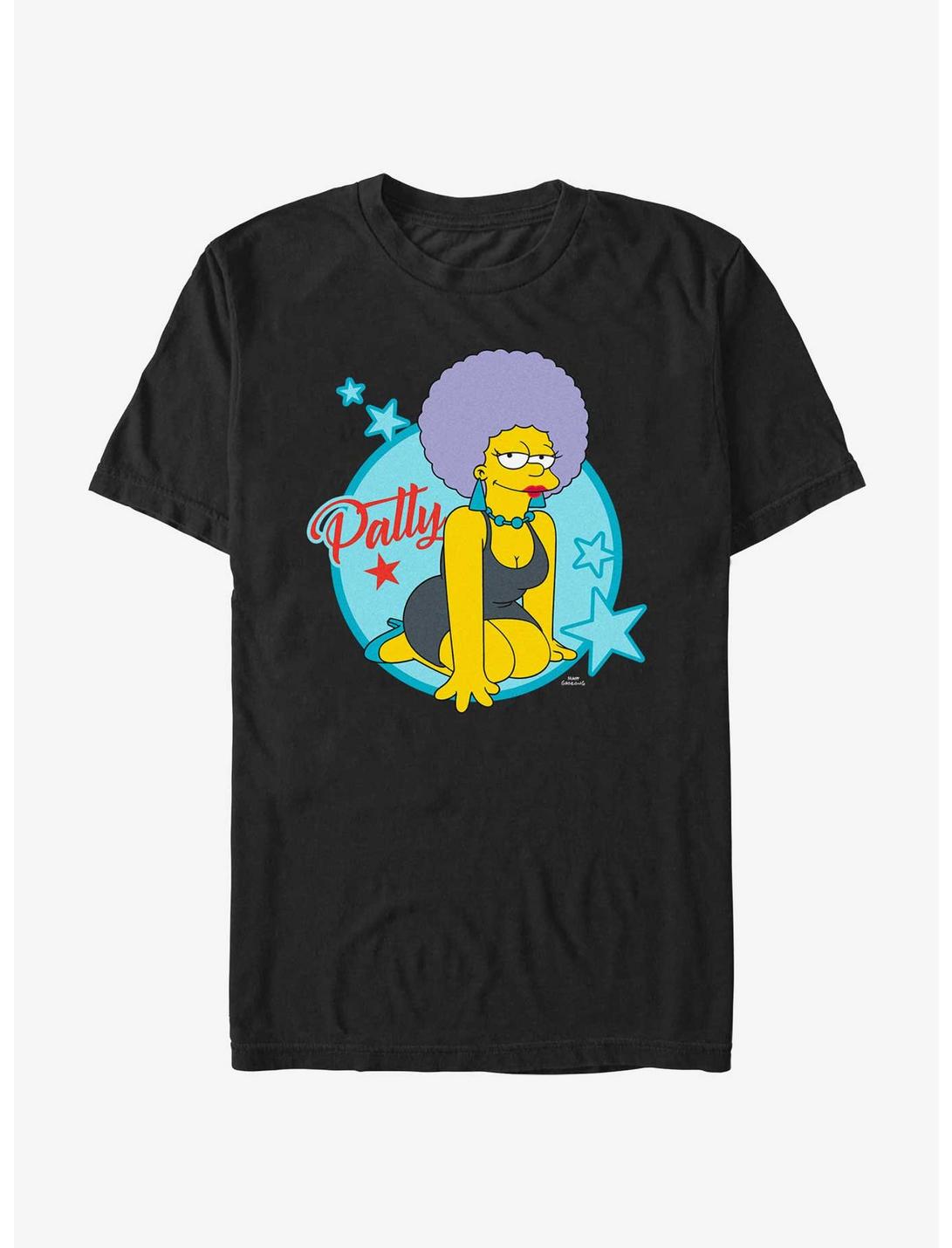 The Simpsons Patty Star T-Shirt, BLACK, hi-res