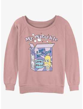 The Simpsons Mr. Sparkle Box Womens Slouchy Sweatshirt, , hi-res