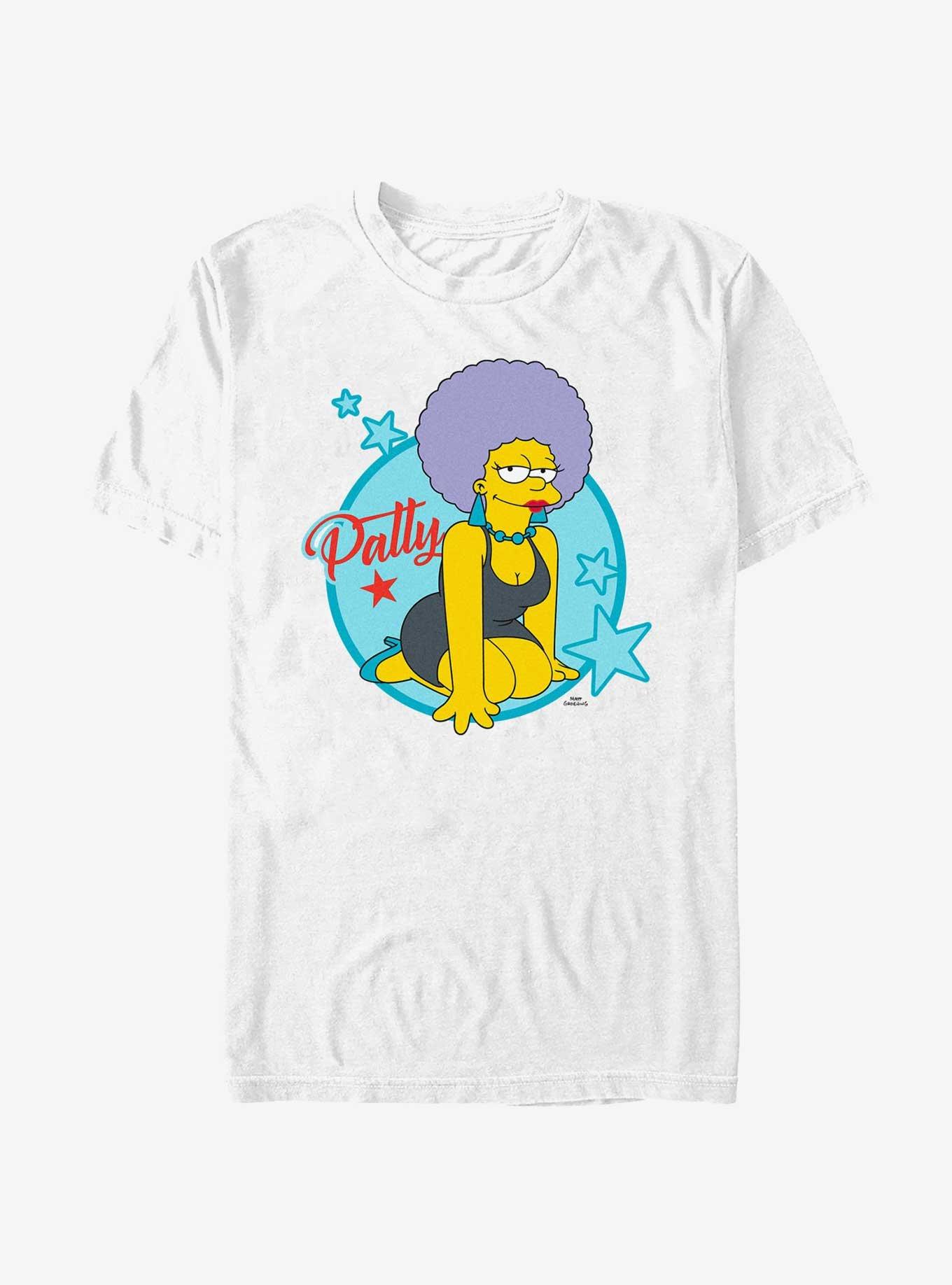 The Simpsons Patty Star T-Shirt, WHITE, hi-res