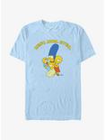 The Simpsons Marge Best Mom Ever T-Shirt, LT BLUE, hi-res