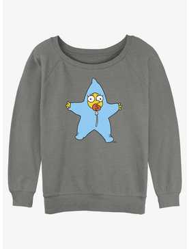 The Simpsons Maggie Star Snow Suit Womens Slouchy Sweatshirt, , hi-res