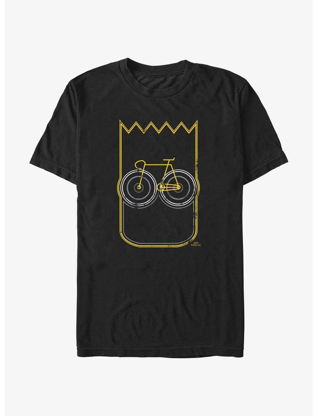 The Simpsons Bart Cycle T-Shirt, BLACK, hi-res