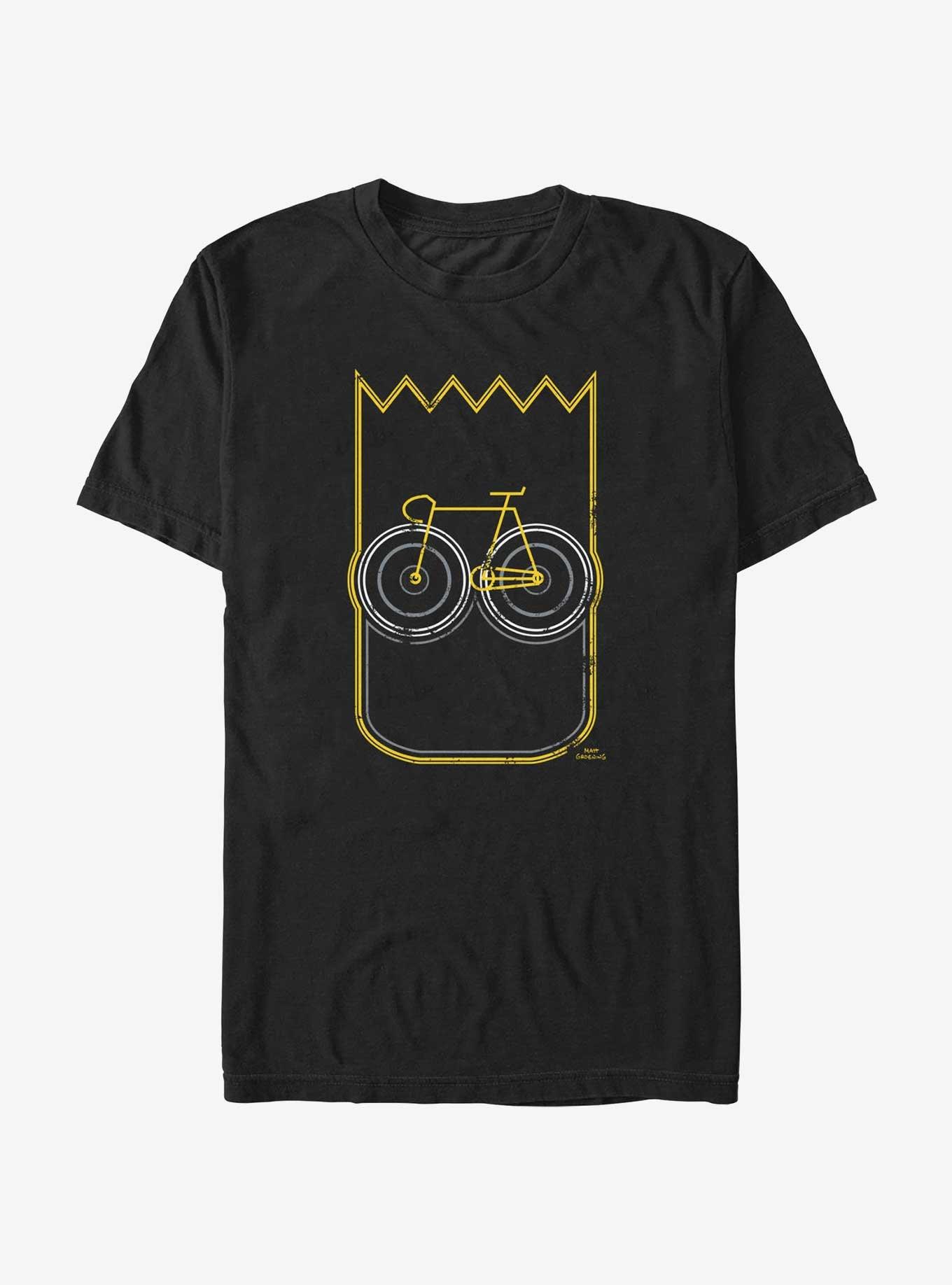 The Simpsons Bart Cycle T-Shirt, BLACK, hi-res