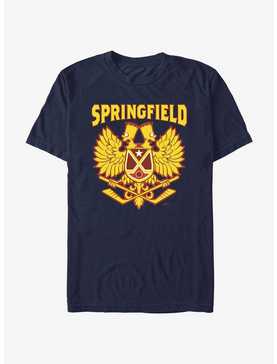 The Simpsons Bart Springfield Hockey Crest T-Shirt, , hi-res
