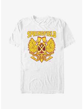 The Simpsons Bart Springfield Hockey Crest T-Shirt, , hi-res
