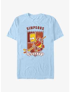 The Simpsons Hockey Crest T-Shirt, , hi-res