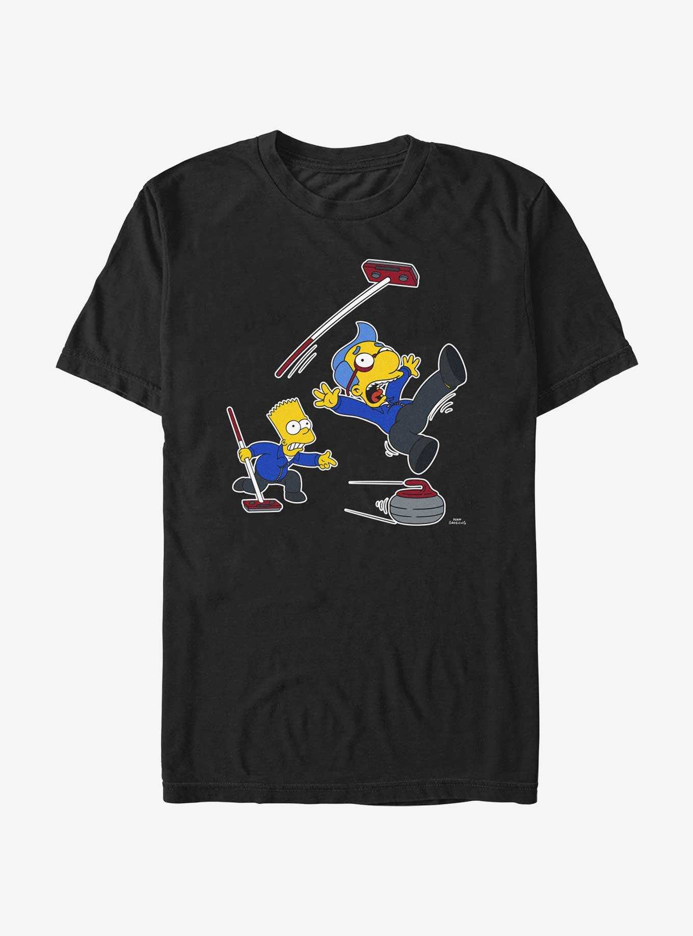 The Simpsons Curling Fail T-Shirt, , hi-res