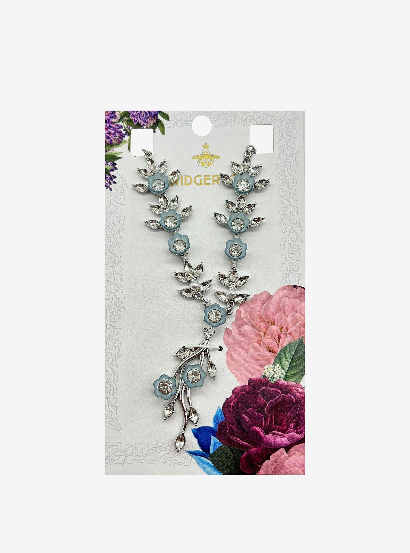 Bridgerton Floral Lariat Necklace, , hi-res