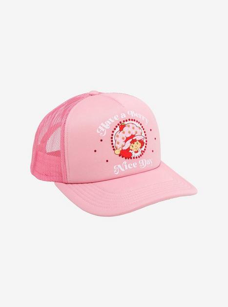 STRAWBERRY SHORTCAKE SNAPBACK BASEBALL HAT/CAP Strawberry Shortcake Girls Baseball Cap, Pink, One Size Fits  main image 3