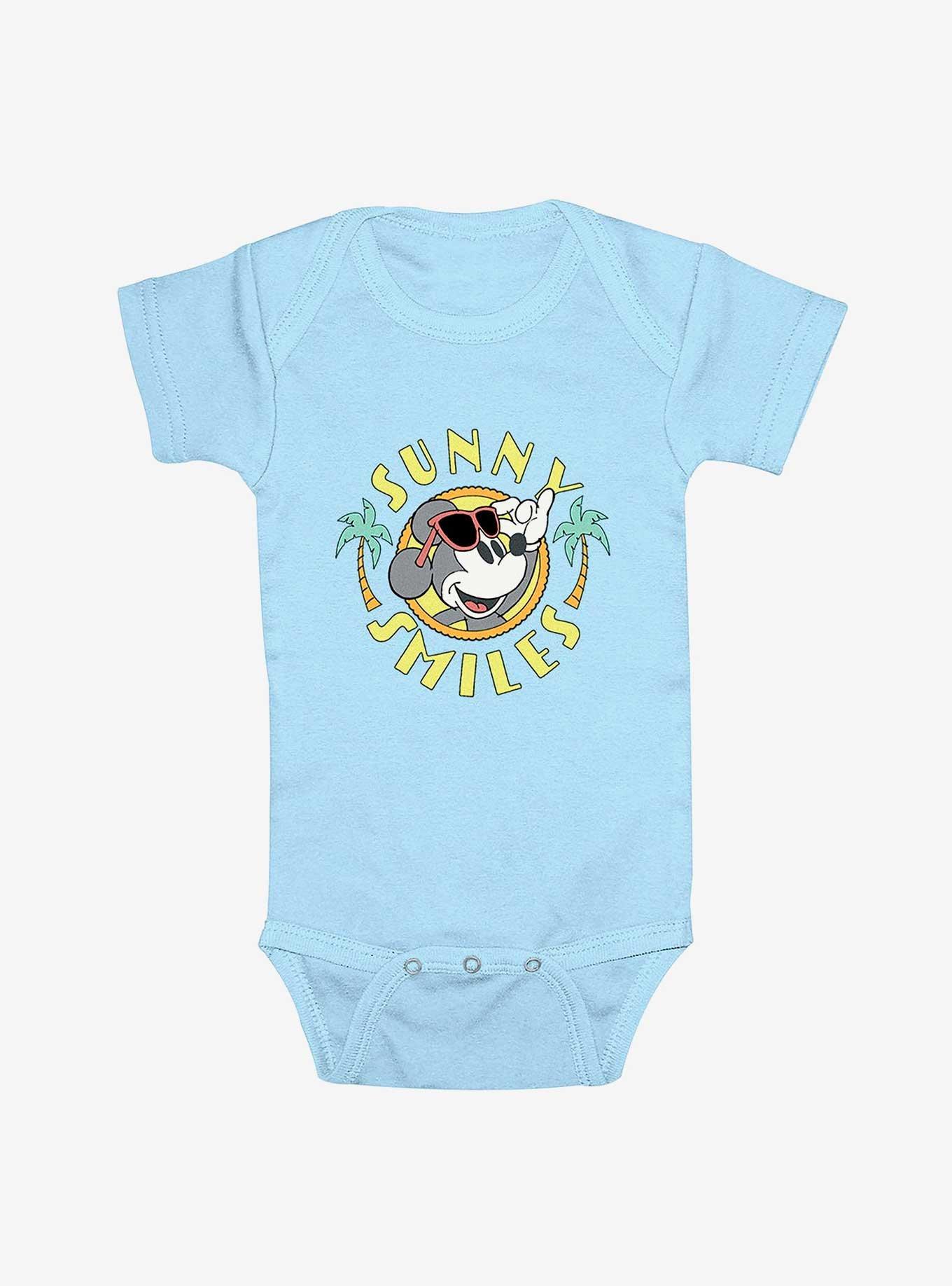 Disney Mickey Mouse Sunny Smiles Infant Bodysuit, , hi-res