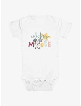 Disney Mickey Mouse Star Infant Bodysuit, , hi-res