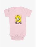 Nintendo Framed Princess Peach Infant Bodysuit, LIGHT PINK, hi-res