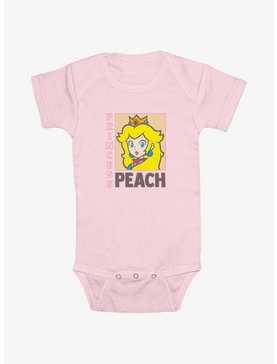 Nintendo Framed Princess Peach Infant Bodysuit, , hi-res