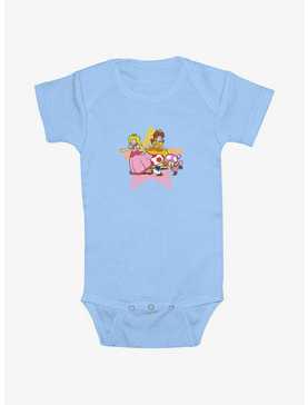 Nintendo Princess Peach Star Infant Bodysuit, , hi-res