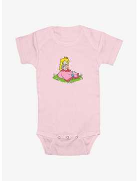 Nintendo Peach And A Butterfly Infant Bodysuit, , hi-res