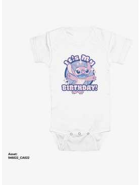 Disney Lilo & Stitch Angel Birthday Infant Bodysuit, , hi-res