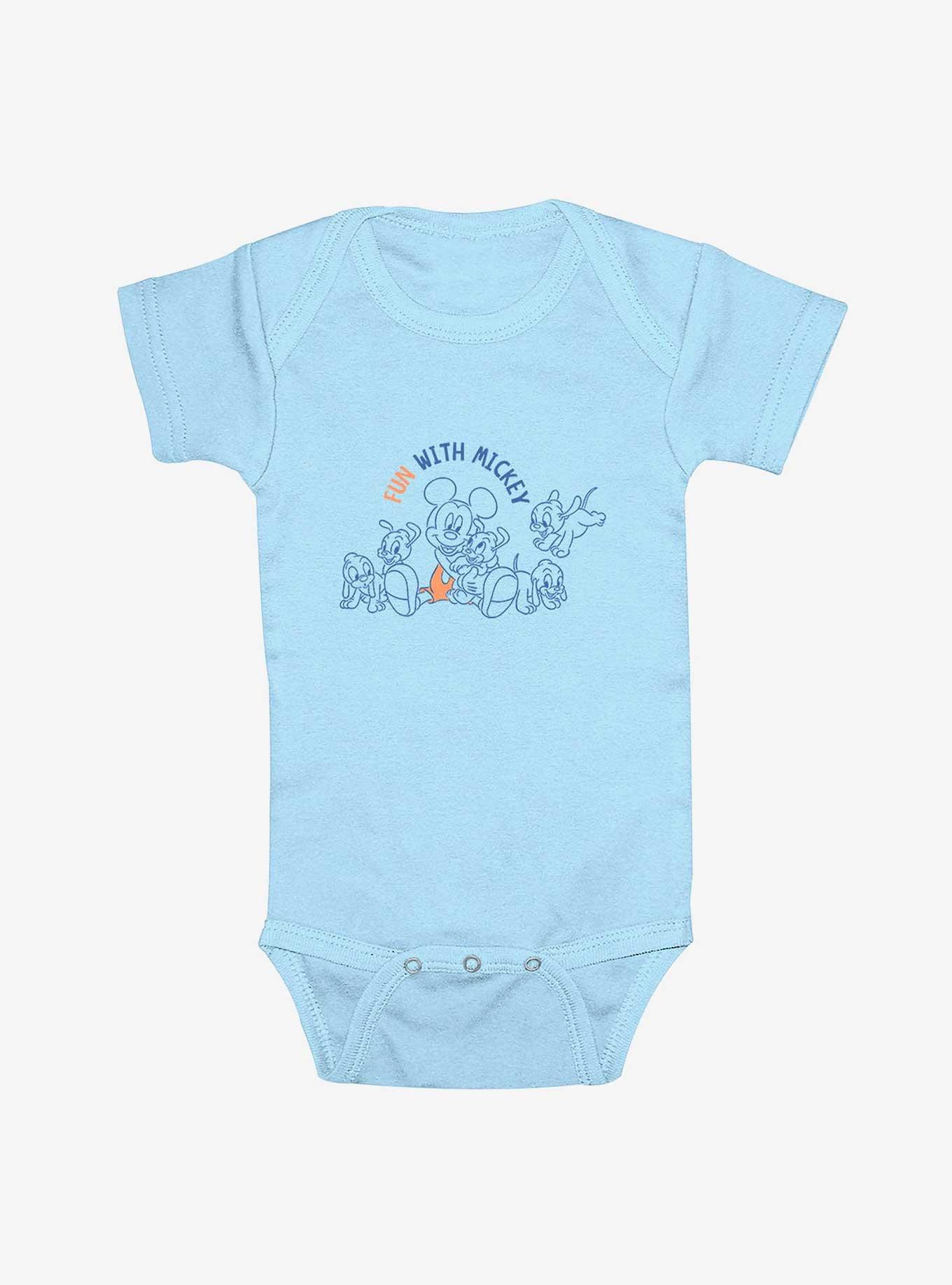 Disney Mickey Mouse Fun Infant Bodysuit, , hi-res