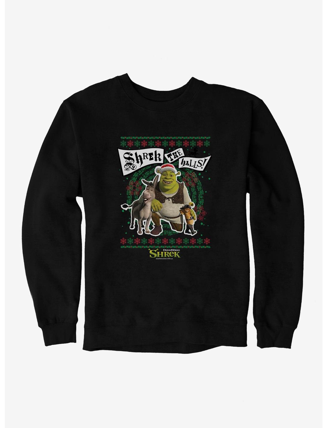 Shrek Shrek The Halls! Group Ugly Christmas Sweater Sweatshirt, , hi-res