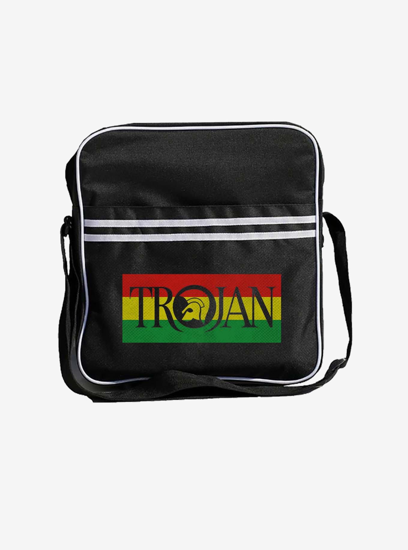 Rocksax Trojan Flag Zip Top Messenger Crossbody Bag, , hi-res