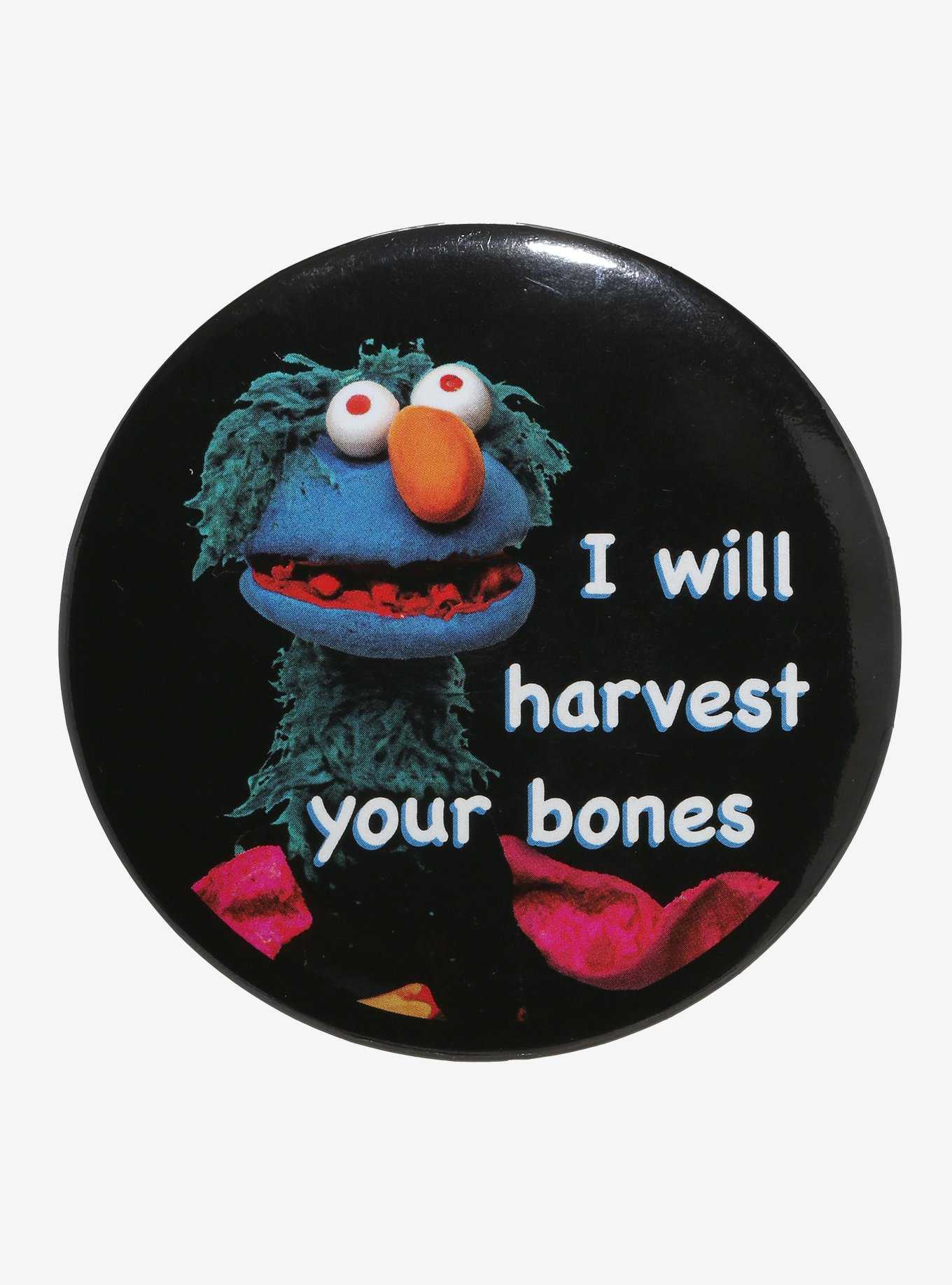 Harvest Your Bones Puppet 3 Inch Button, , hi-res