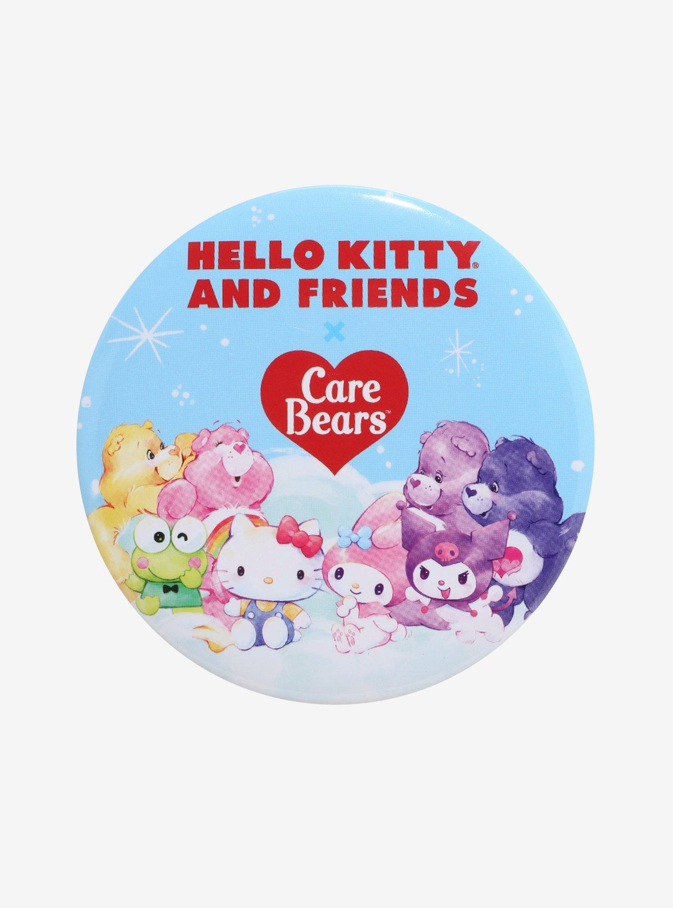 Hello Kitty And Friends X Care Bears 3 Inch Button, , hi-res