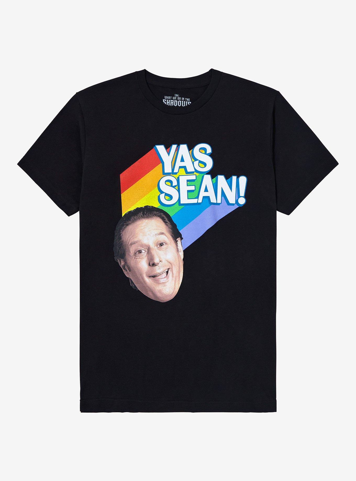 What We Do In The Shadows Yas Sean T-Shirt, BLACK, hi-res