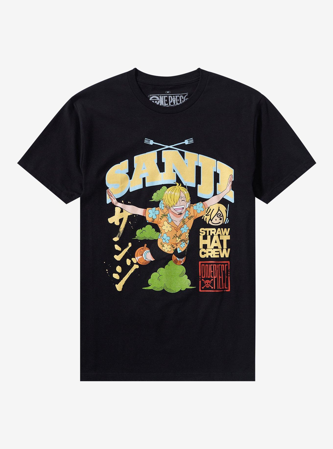 One Piece Sanji Egghead Island T-Shirt, BLACK, hi-res