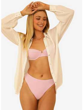 Dippin' Daisy's Agnes Swim Cover-Up Top Dotted Crepe, , hi-res