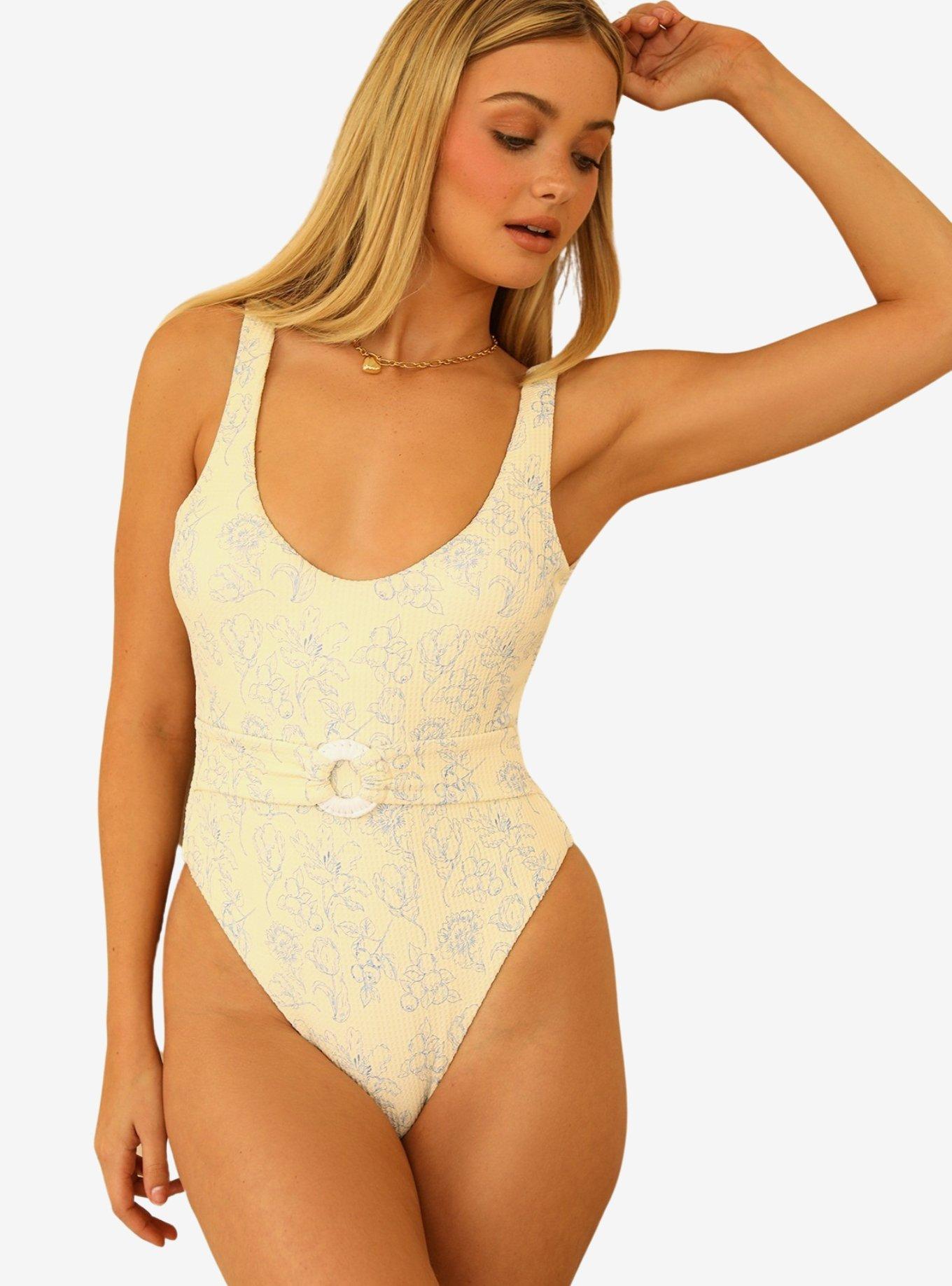 Dippin' Daisy's Margo Swim One Piece Cape, MULTI, hi-res