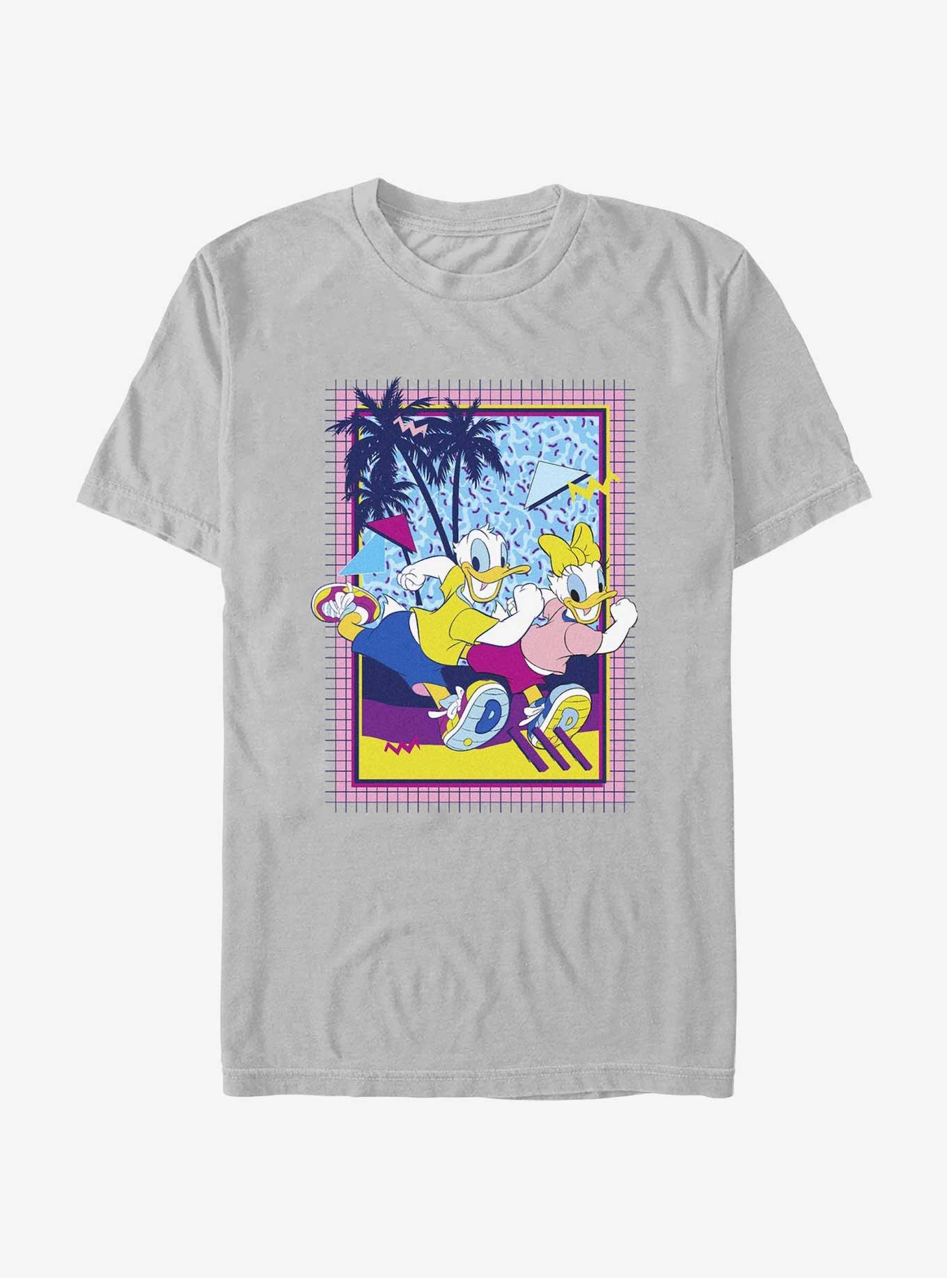 Disney Donald Duck and Daisy Duck And Run T-Shirt, SILVER, hi-res