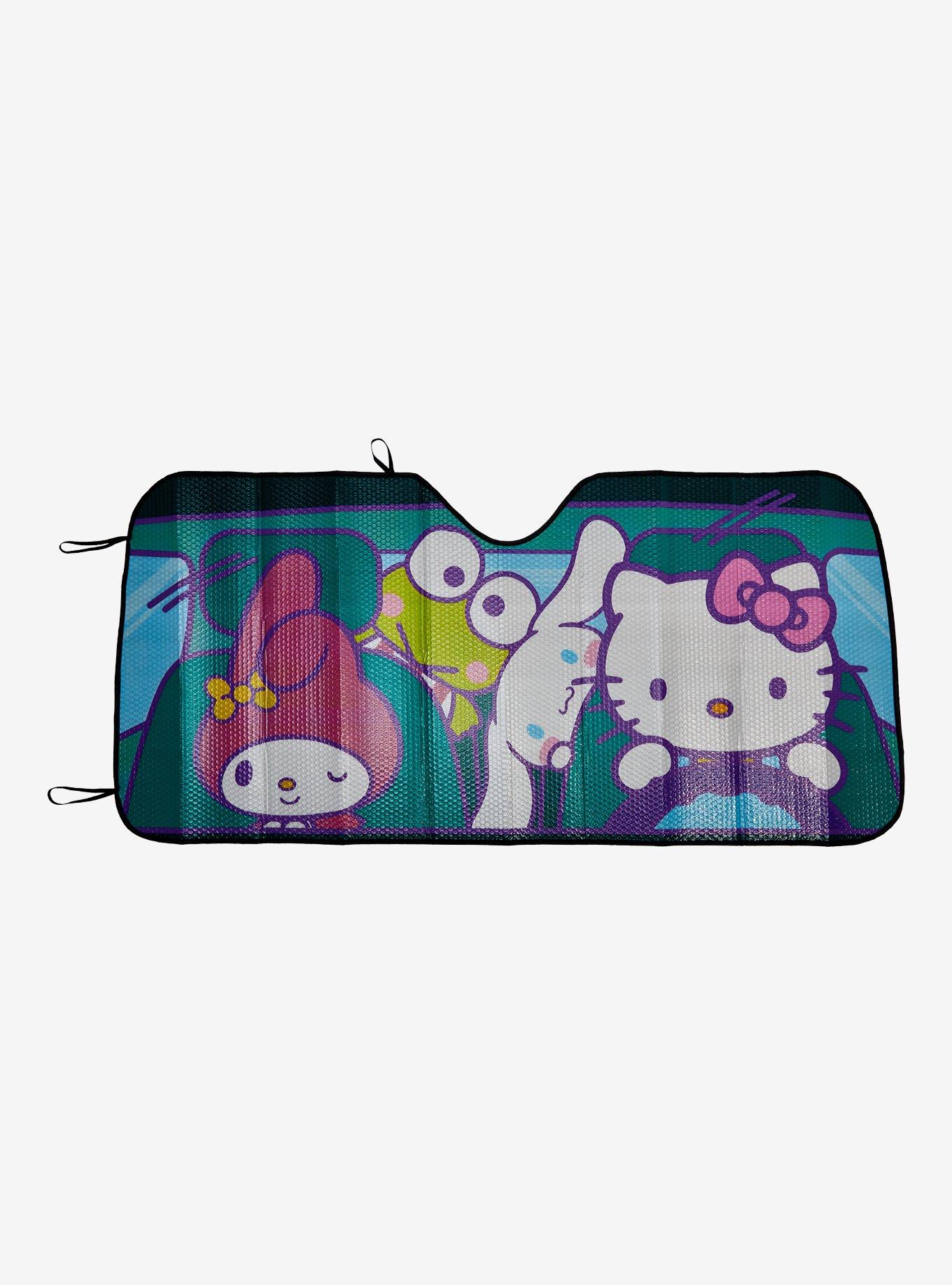 Sanrio Hello Kitty and Friends Pastel Car Sunshade — BoxLunch Exclusive, , hi-res