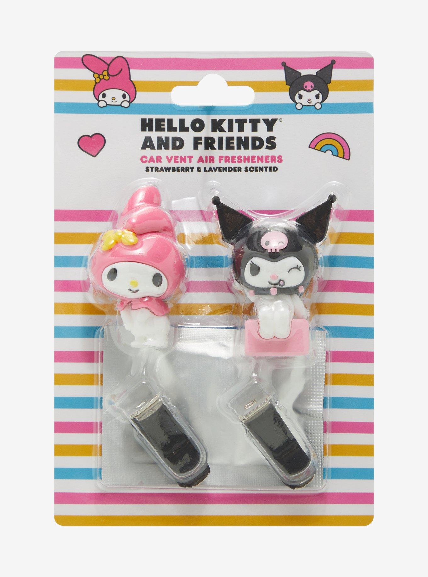 Sanrio My Melody & Kuromi Strawberry & Lavender Scented Car Vent Air Freshener Set — BoxLunch Exclusive, , hi-res