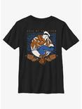 Disney Donald Duck Lunar Year Of The Tiger Youth T-Shirt, BLACK, hi-res