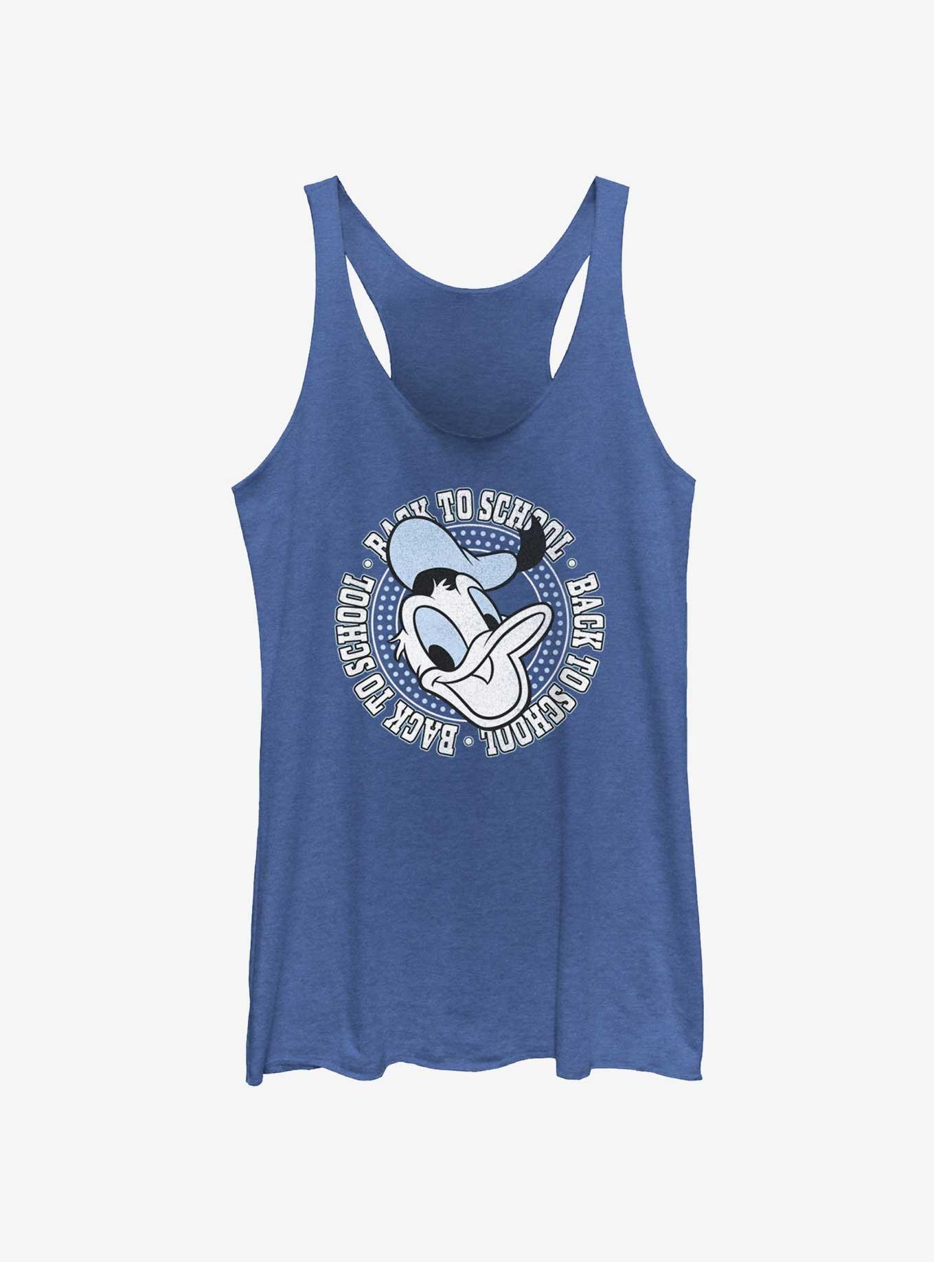 Disney Donald Duck Back To School Womens Tank Top, , hi-res