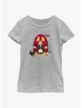Disney Donald Duck Donald Vampire Youth Girls T-Shirt, ATH HTR, hi-res