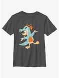 Disney Donald Duck Dragon Donald Youth T-Shirt, CHAR HTR, hi-res