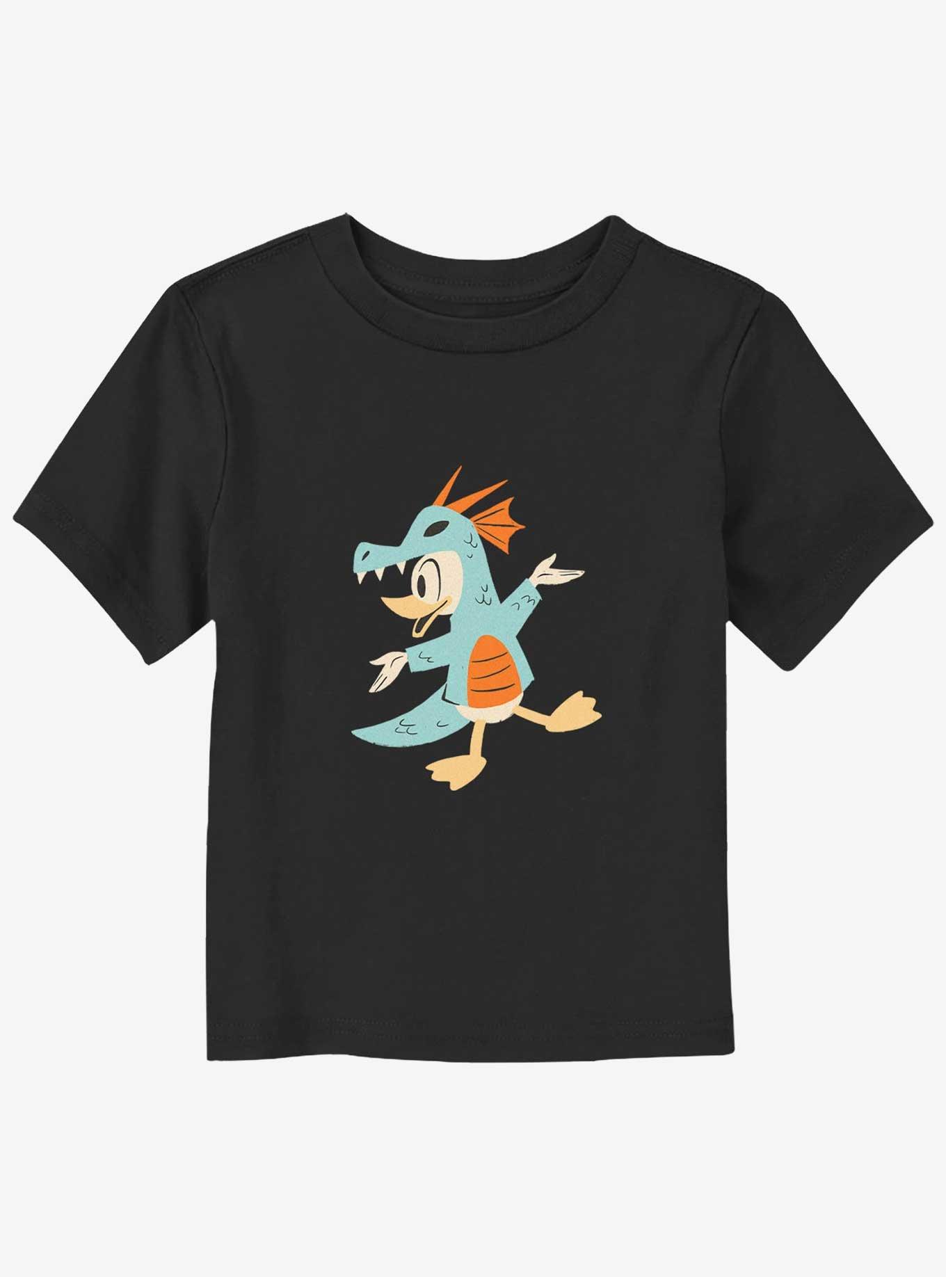 Disney Donald Duck Dragon Donald Toddler T-Shirt, BLACK, hi-res