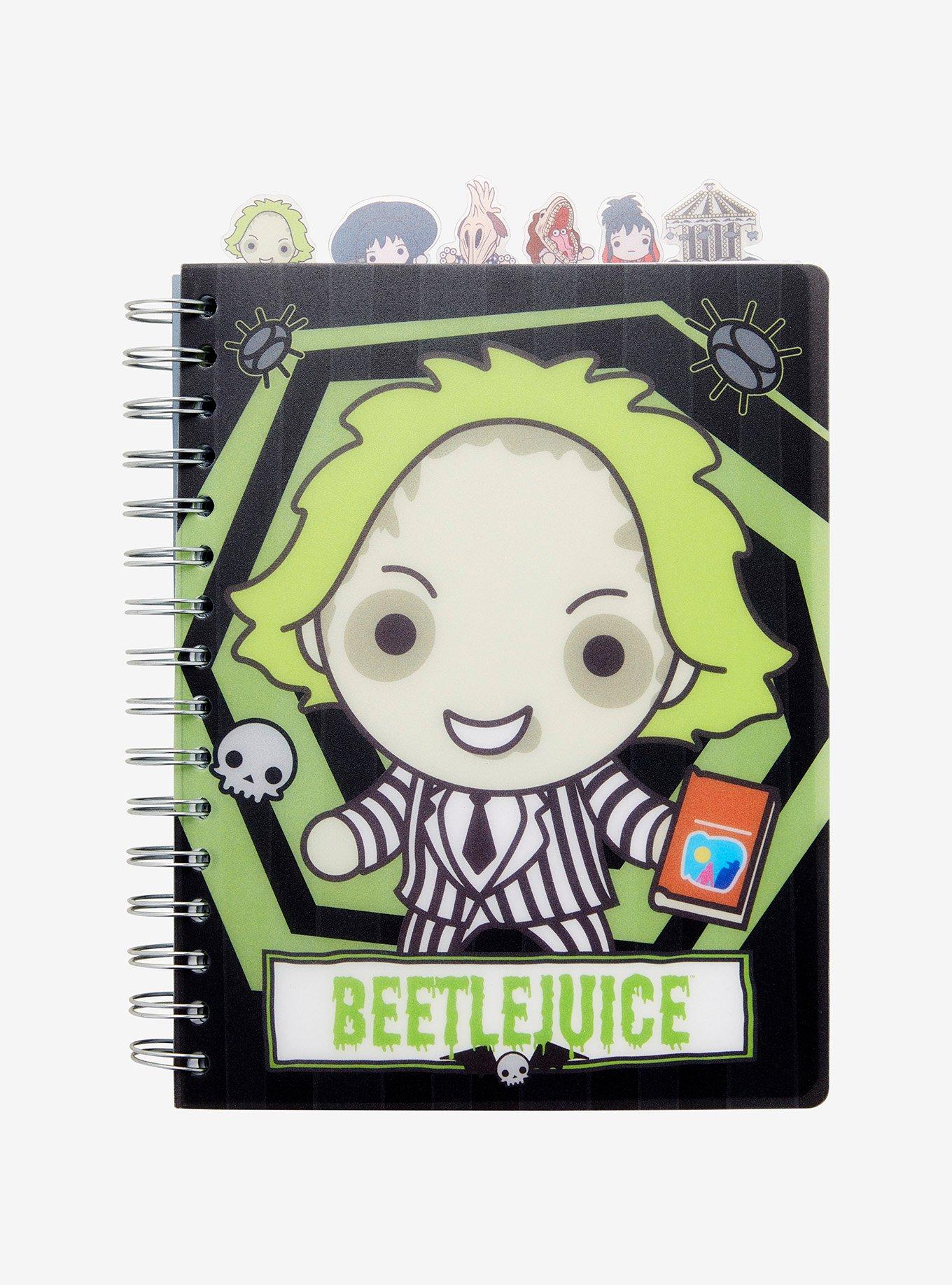 Beetlejuice Chibi Portrait Figural Tab Journal, , hi-res