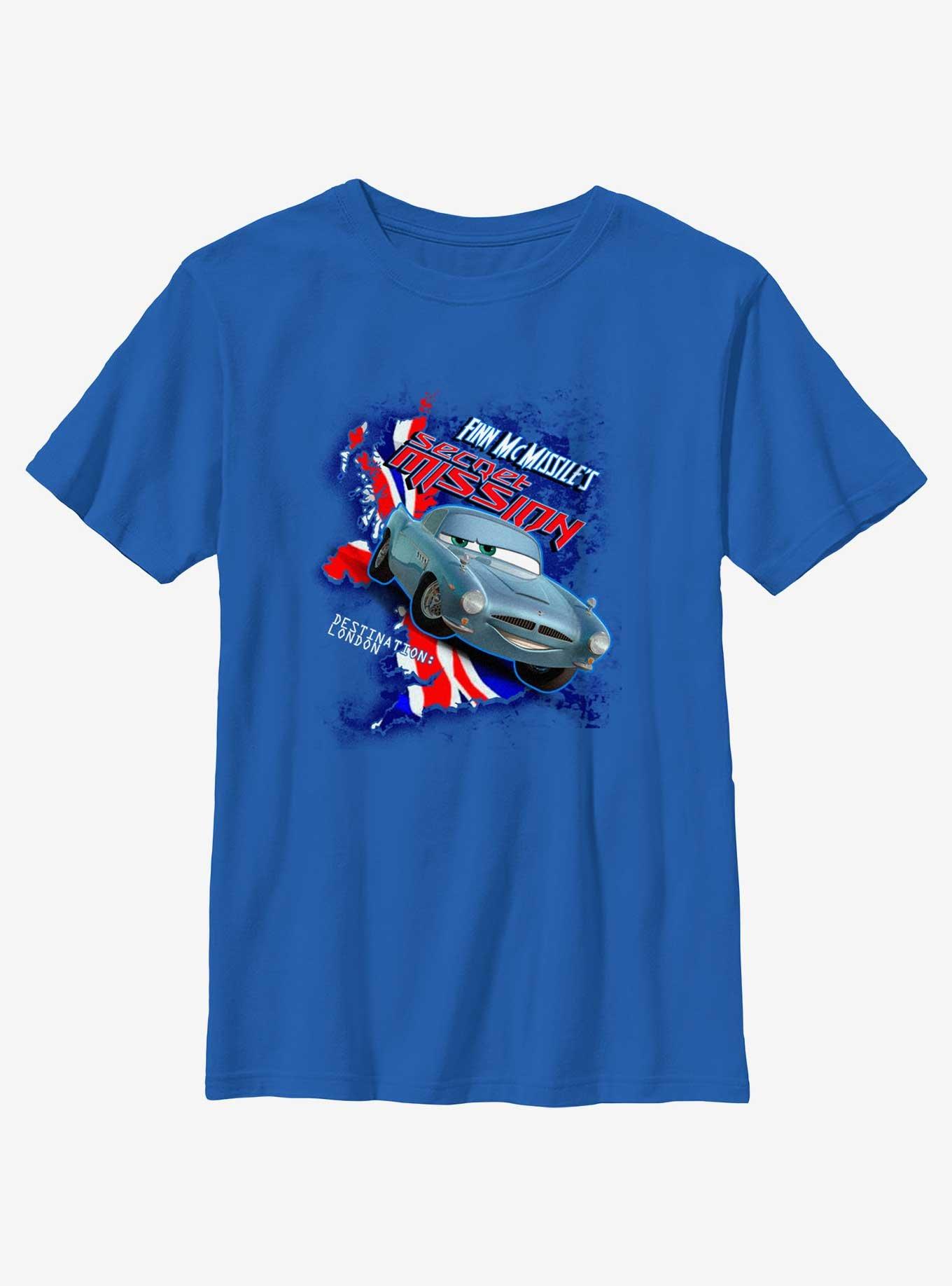 Disney Pixar Cars Secret Mission Youth T-Shirt, ROYAL, hi-res