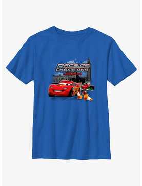 Disney Pixar Cars Race Of Champions London Youth T-Shirt, , hi-res