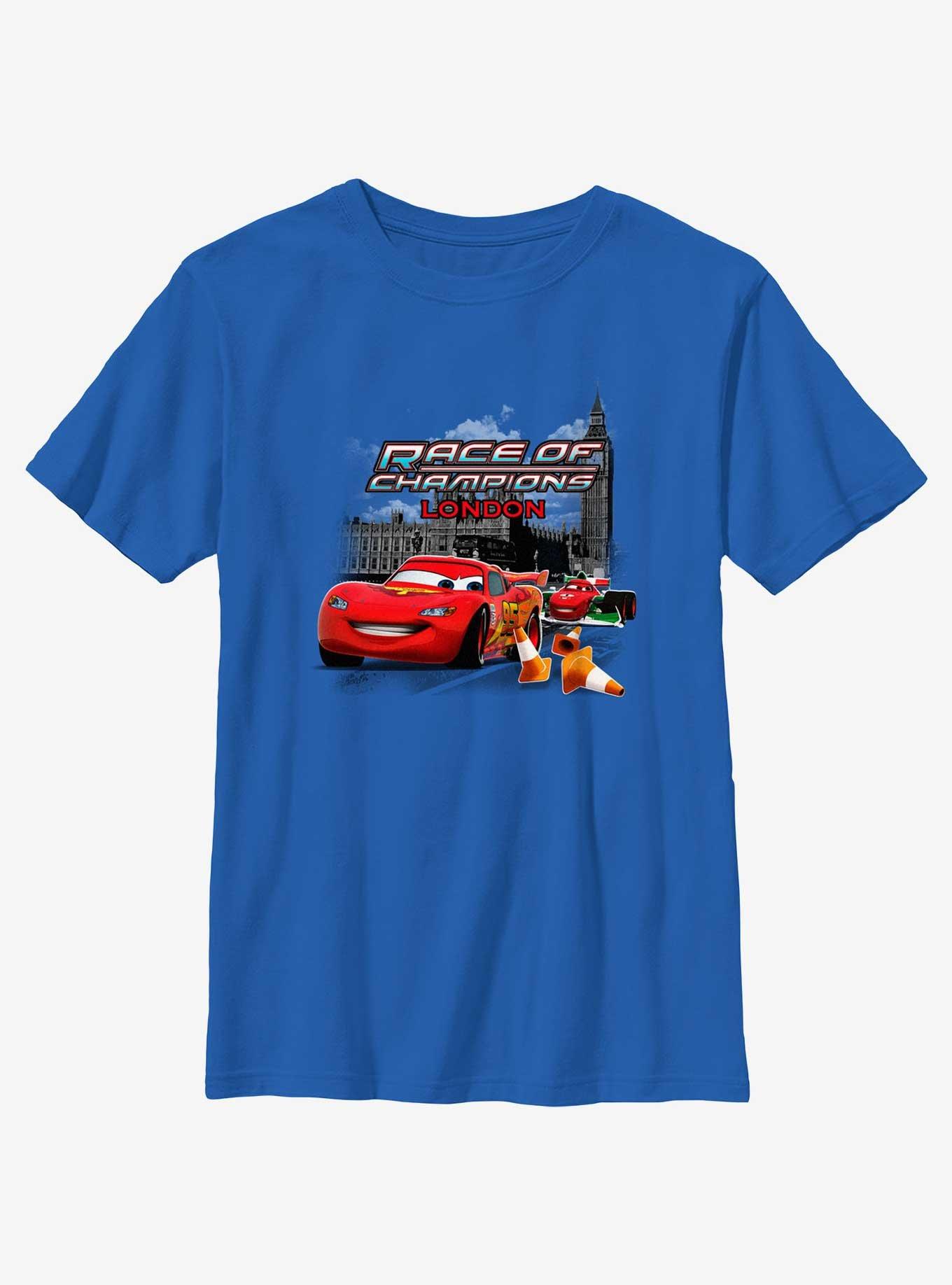 Disney Pixar Cars Race Of Champions London Youth T-Shirt, , hi-res