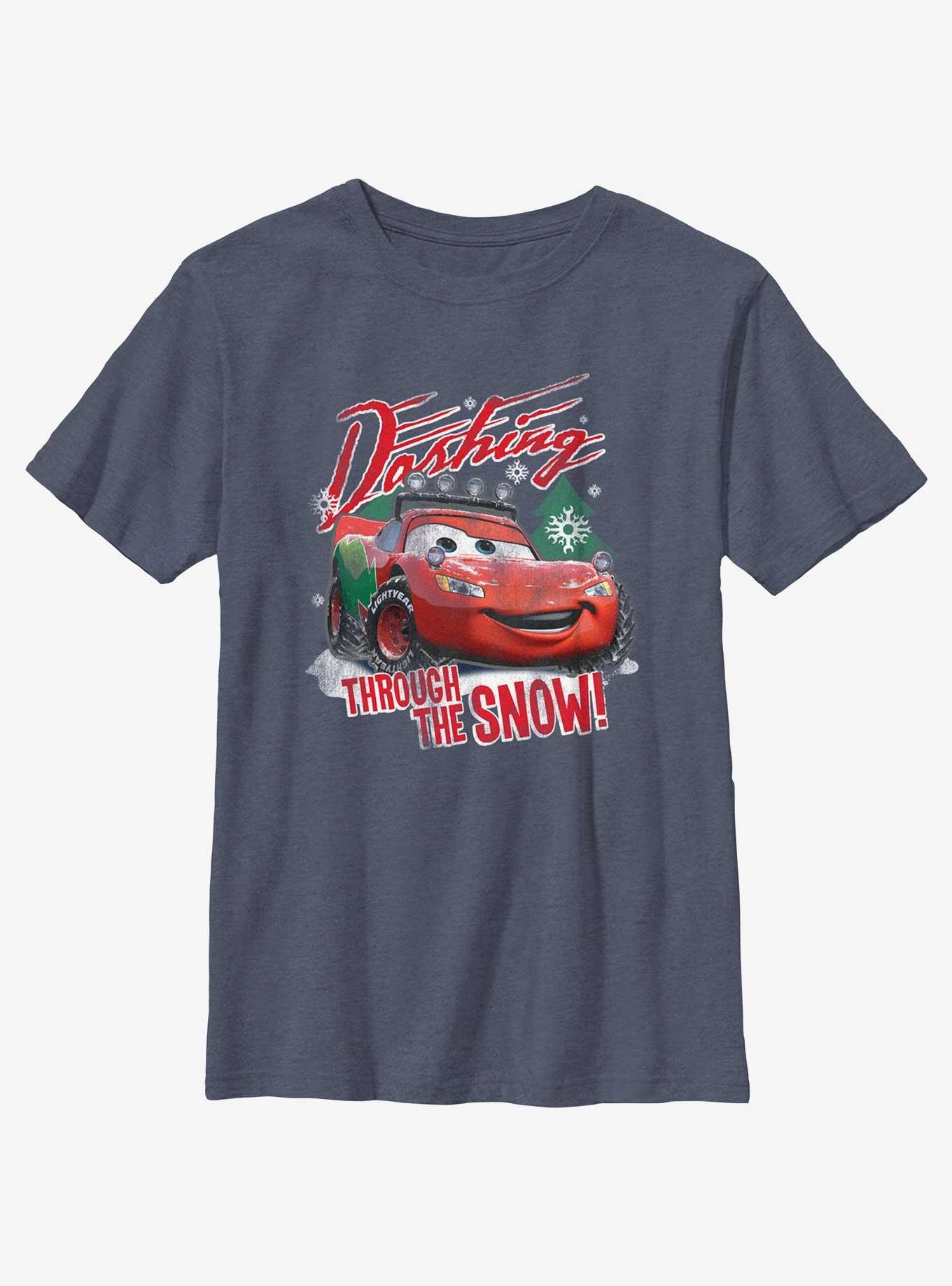 Disney Pixar Cars Dashing Through The Snow Youth T-Shirt, , hi-res