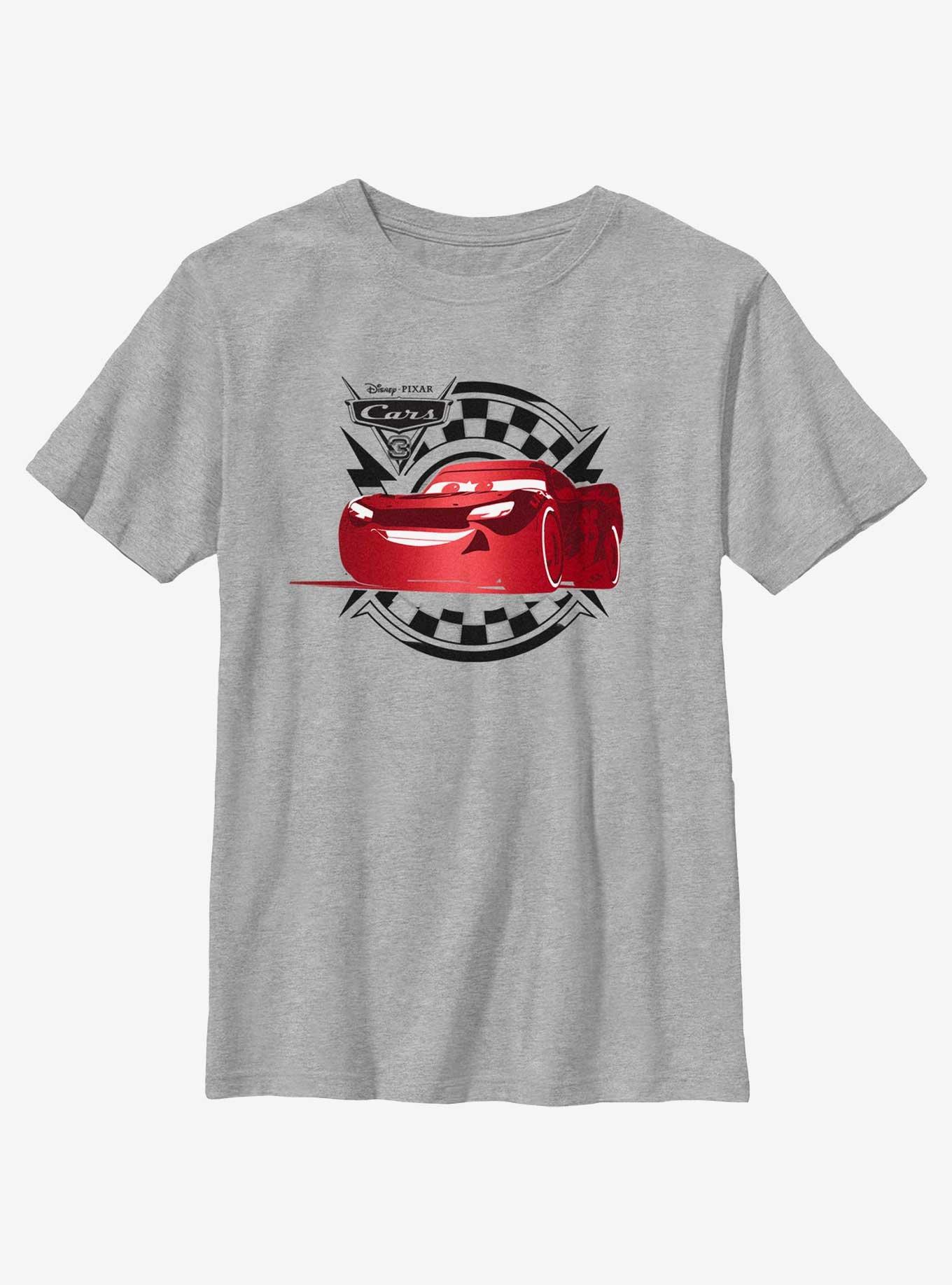 Disney Pixar Cars Dialed In Youth T-Shirt, ATH HTR, hi-res