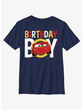 Disney Pixar Cars McQueen Birthday Boy Youth T-Shirt, , hi-res
