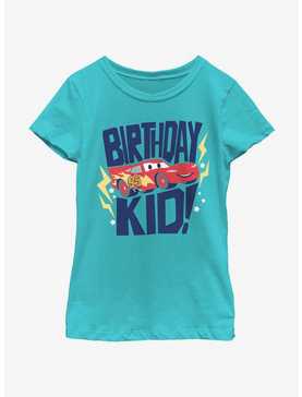 Disney Pixar Cars Lightning Birthday Kid Youth Girls T-Shirt, , hi-res